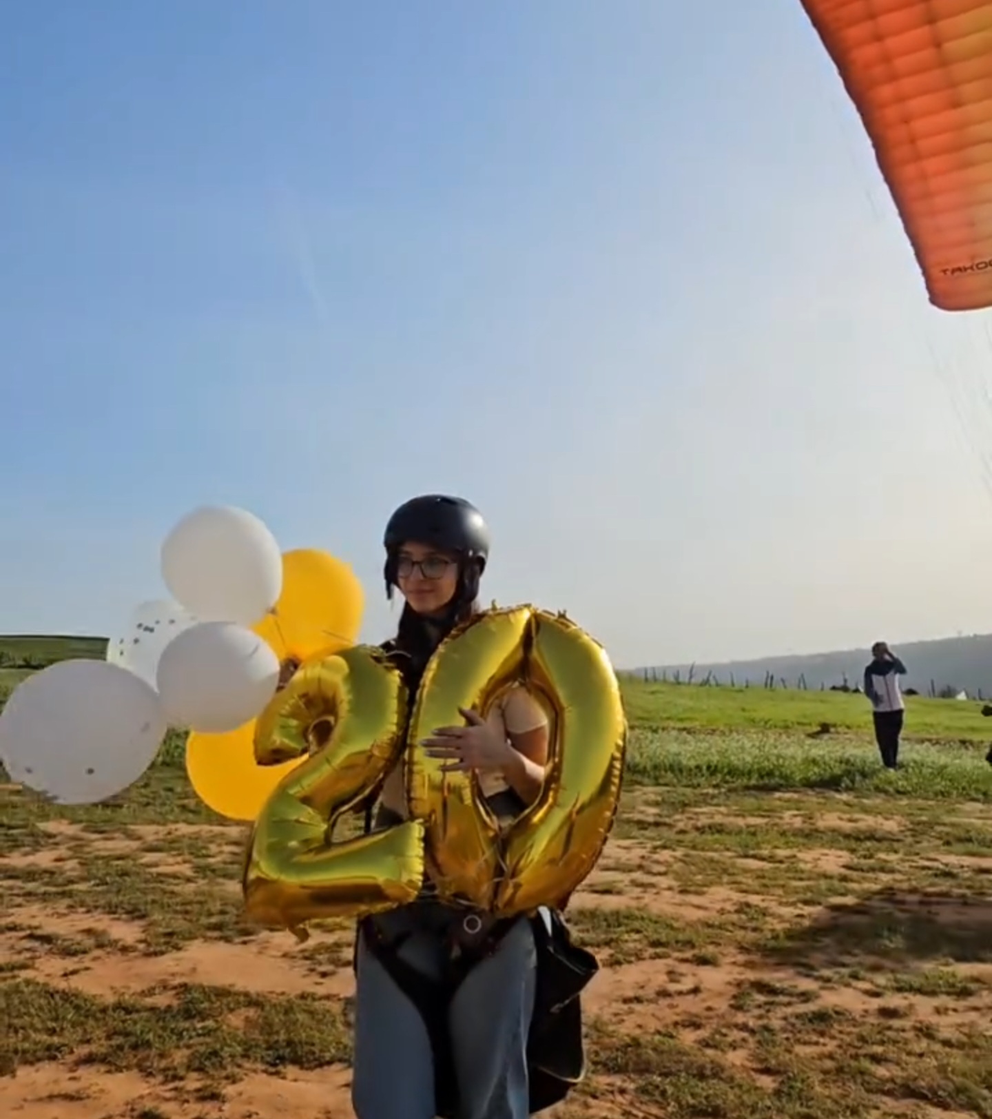 Anniversaire en parapente